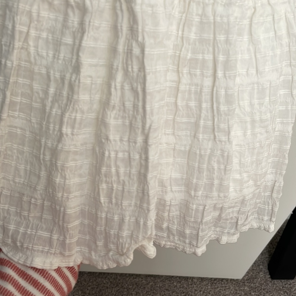 Wild Fable White Ruffle Dress - Picture 4 of 4